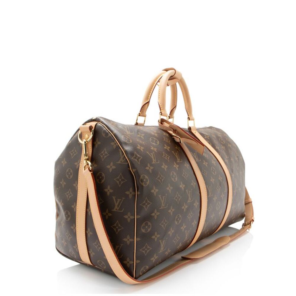 Louis Vuitton Monogram Canvas Keepall Bandouliere 50 Duffle - Picture 2 of 14